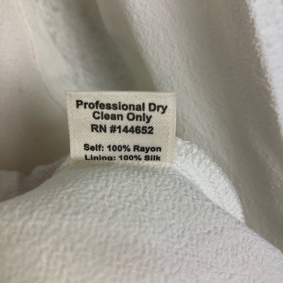 Stone Cold Fox Desire Mini Dress White Tie Front - Picture 8 of 9